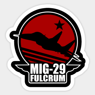 Mig-29 Fulcrum Patch Sticker